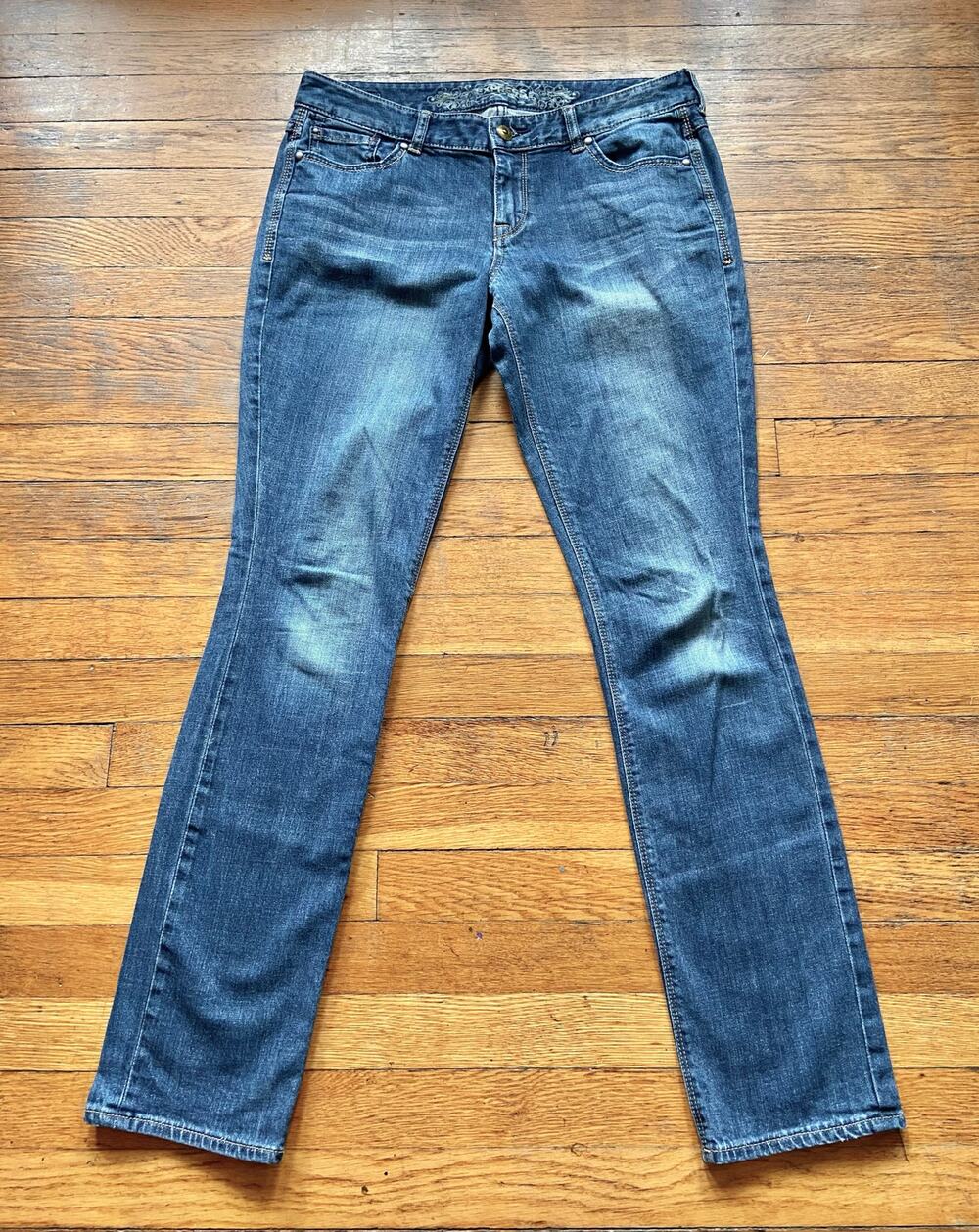 EXPRESS Skinny Curvy Fit Mid-Rise Jeans sz 8R